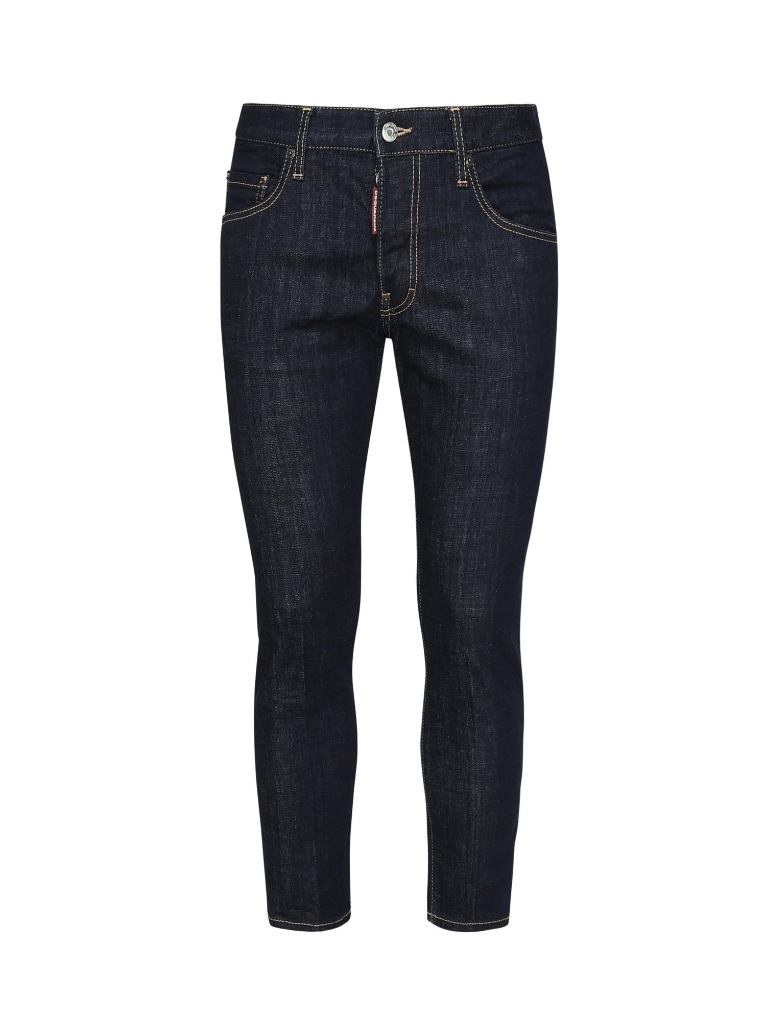 Jeans Skater in denim di cotone S74LB1425 S30664470 DSQUARED2 