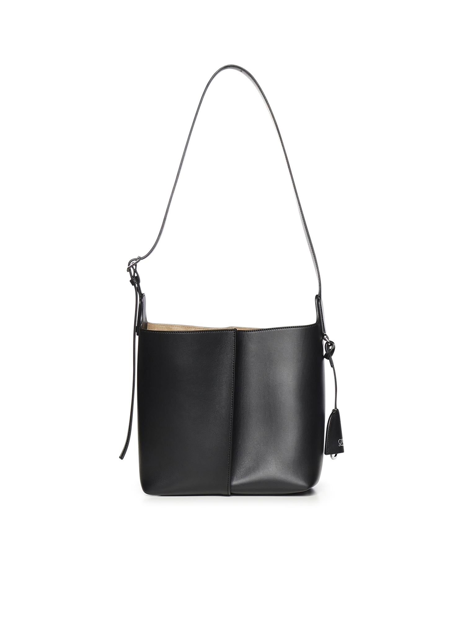Borsa a secchiello Bilbao media in pelle AWRAWRPX01 1100 LOEWE 
