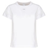 T-shirt mini logo 100373 A228Z04 PINKO 