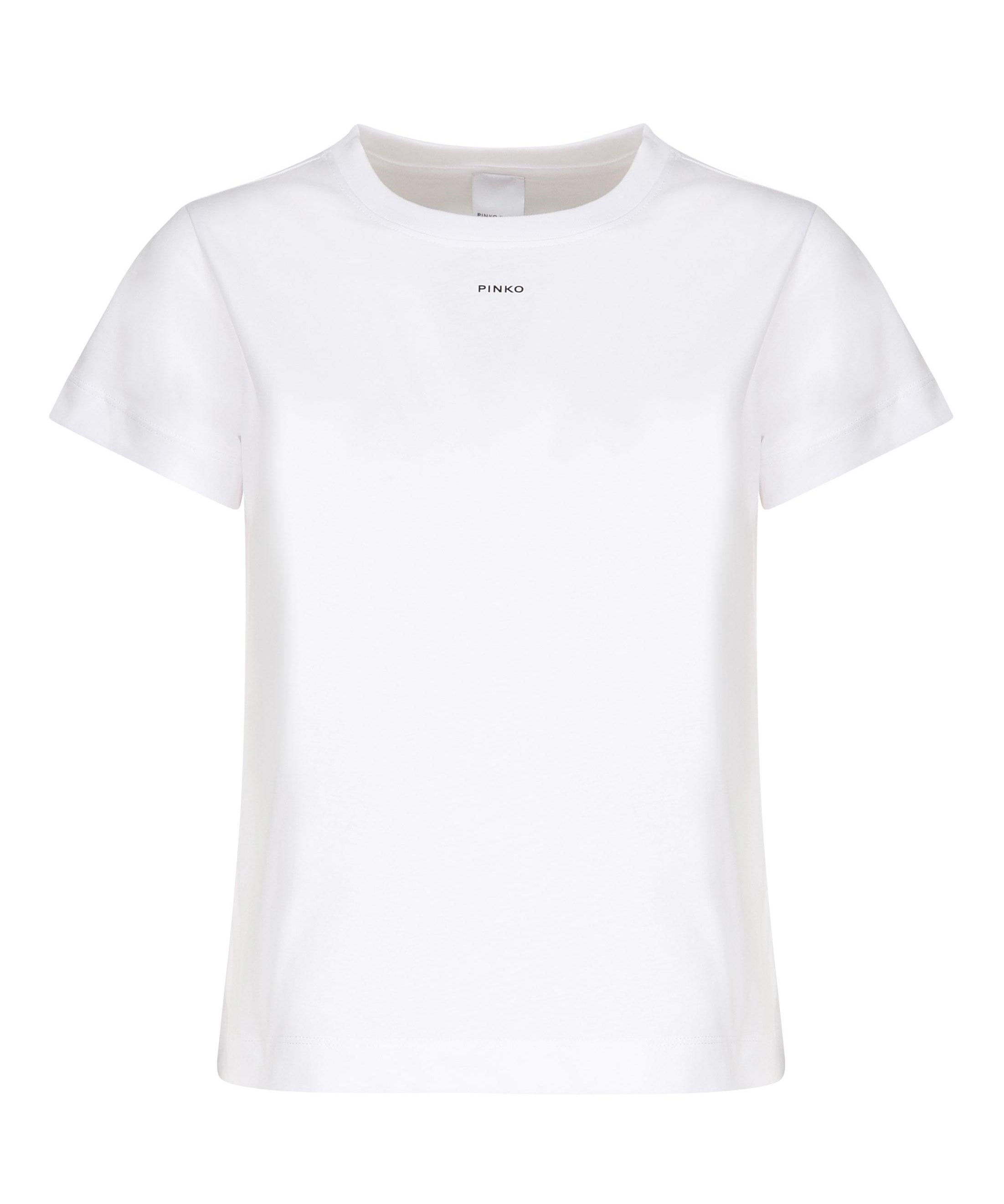 T-shirt mini logo 100373 A228Z04 PINKO 