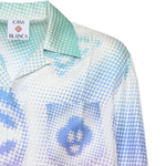 Camicia Halftone Logo in seta MSP26SH006 03 CASABLANCA 