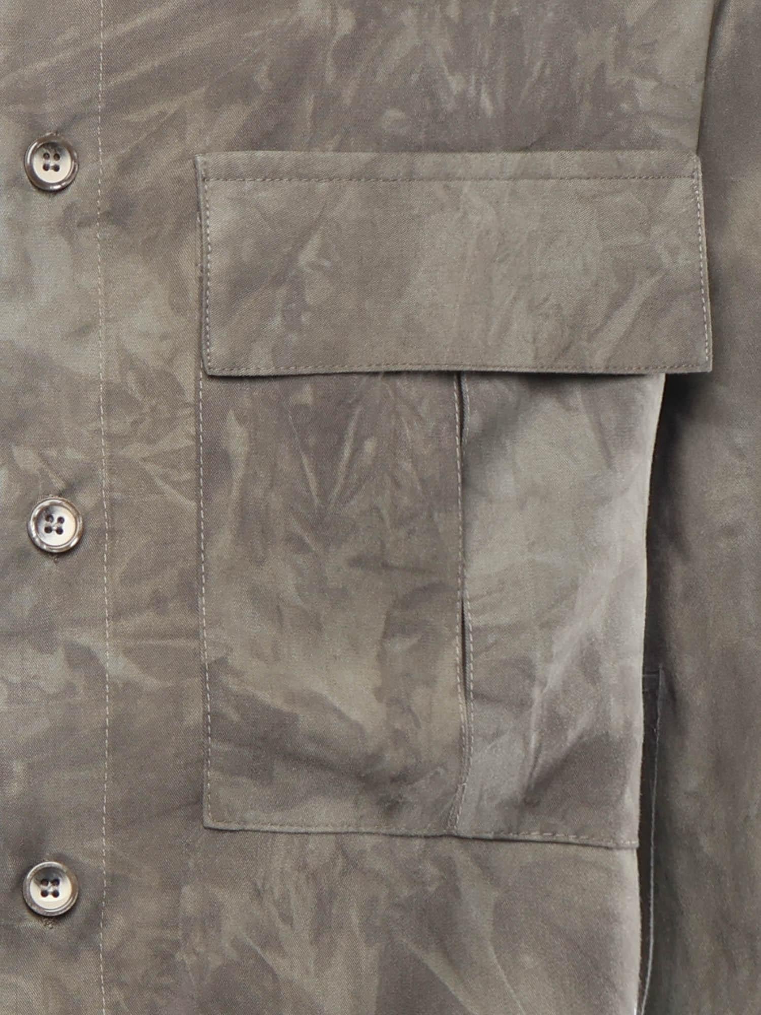 Camicia in viscosa KITO AVORIO GIULIANO GALIANO 