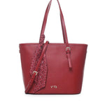Tote bag in ecopelle Alice 73BS8BR01 ALICERUBINO V° 73 