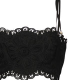 Top Rhiannon con ricamo 4245TSS251 BLK ZIMMERMANN 