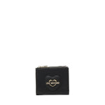 Portafoglio con logo lettering JC5734PP0LKL0 000 LOVE MOSCHINO 