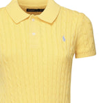 Polo cropped a trecce<BR/> 211972118 001 POLO RALPH LAUREN 