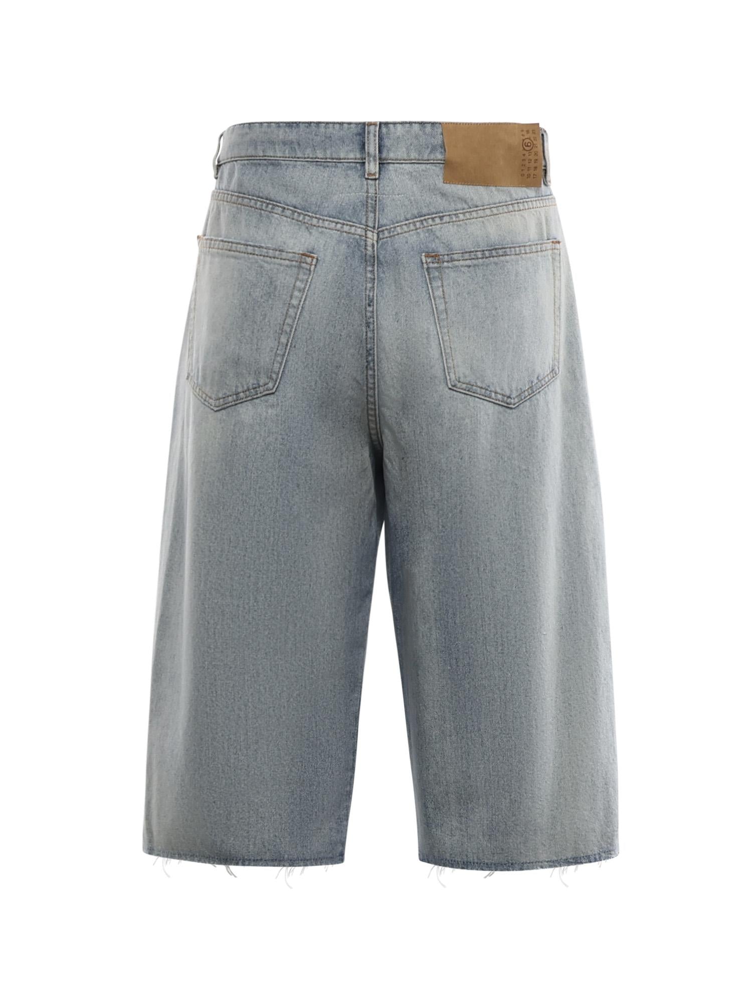 Shorts in denim SH0MU0014 M30055962 MM6 Maison Margiela 