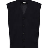 Gilet in lana a coste 835333 V5L704140 BOTTEGA VENETA 