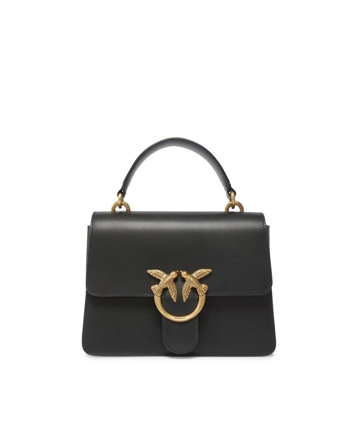 Borsa mini a mano Love Bag Top Handle in pelle 100071 A0F1Z99Q PINKO 