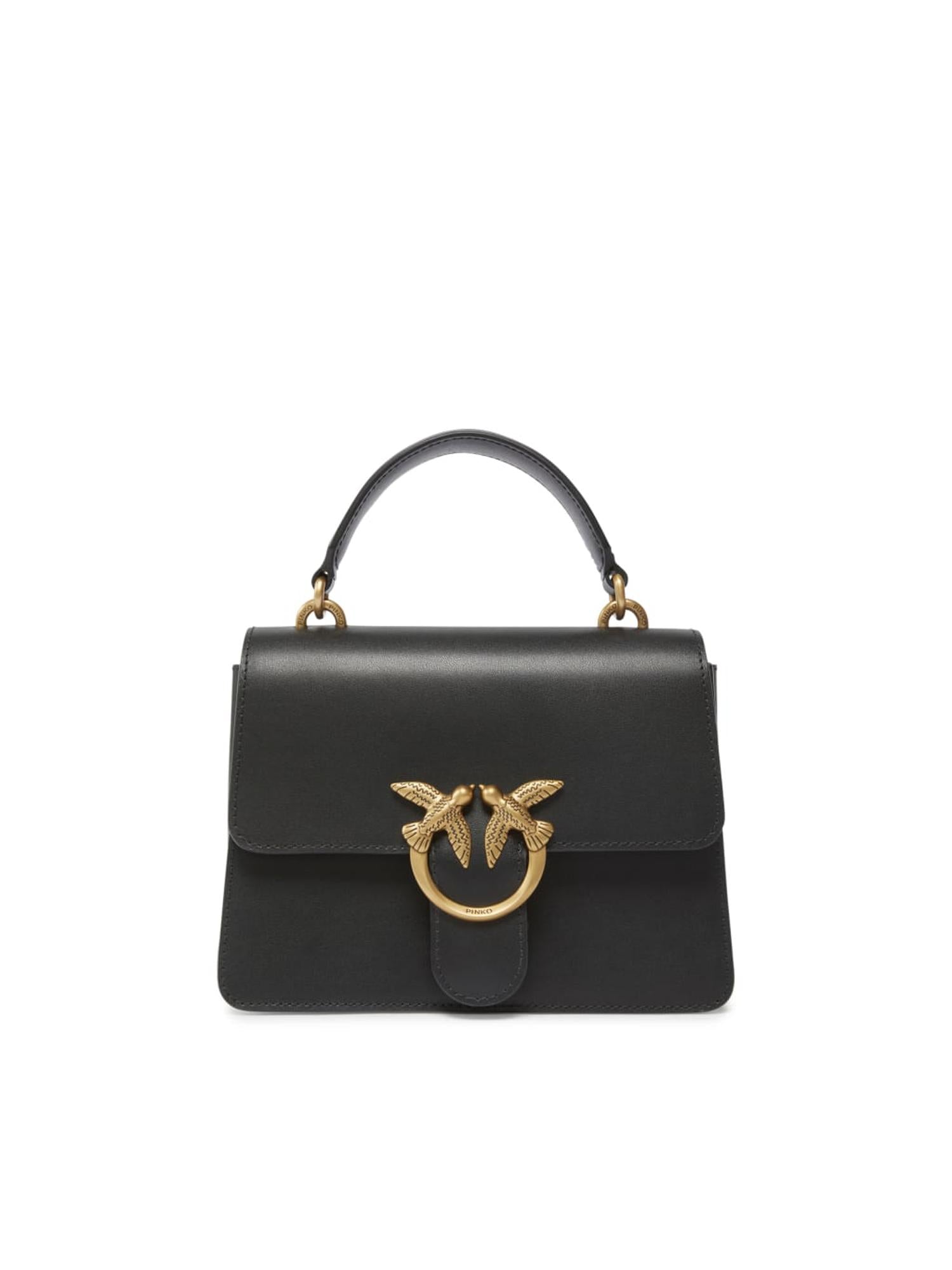 Borsa mini a mano Love Bag Top Handle in pelle 100071 A0F1Z99Q PINKO 