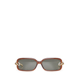 Occhiali da sole rettangolari Knot 861357 VBL802002 BOTTEGA VENETA 