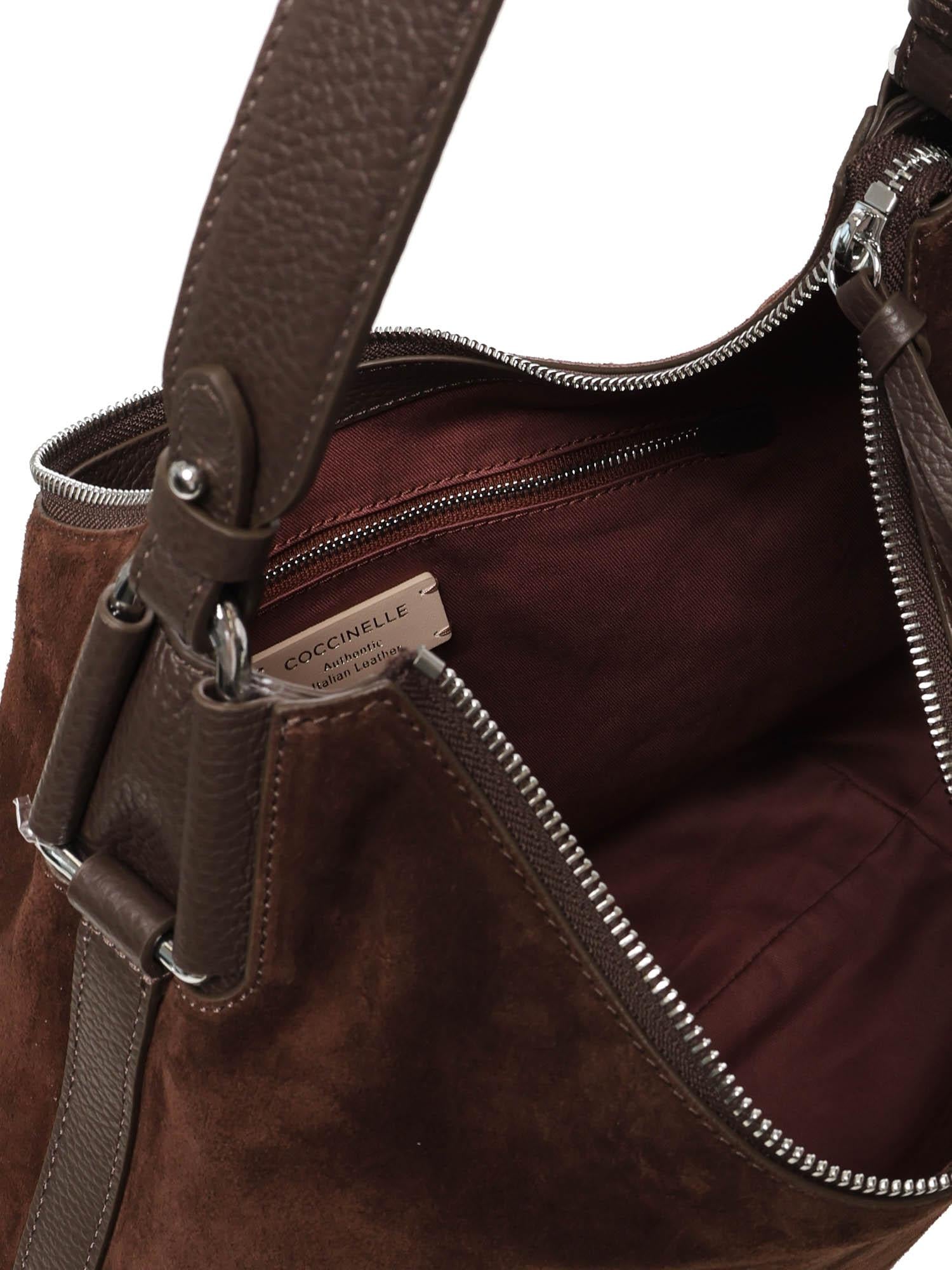 Tote Bag in camoscio<BR/> E1T96130101 W20 COCCINELLE 