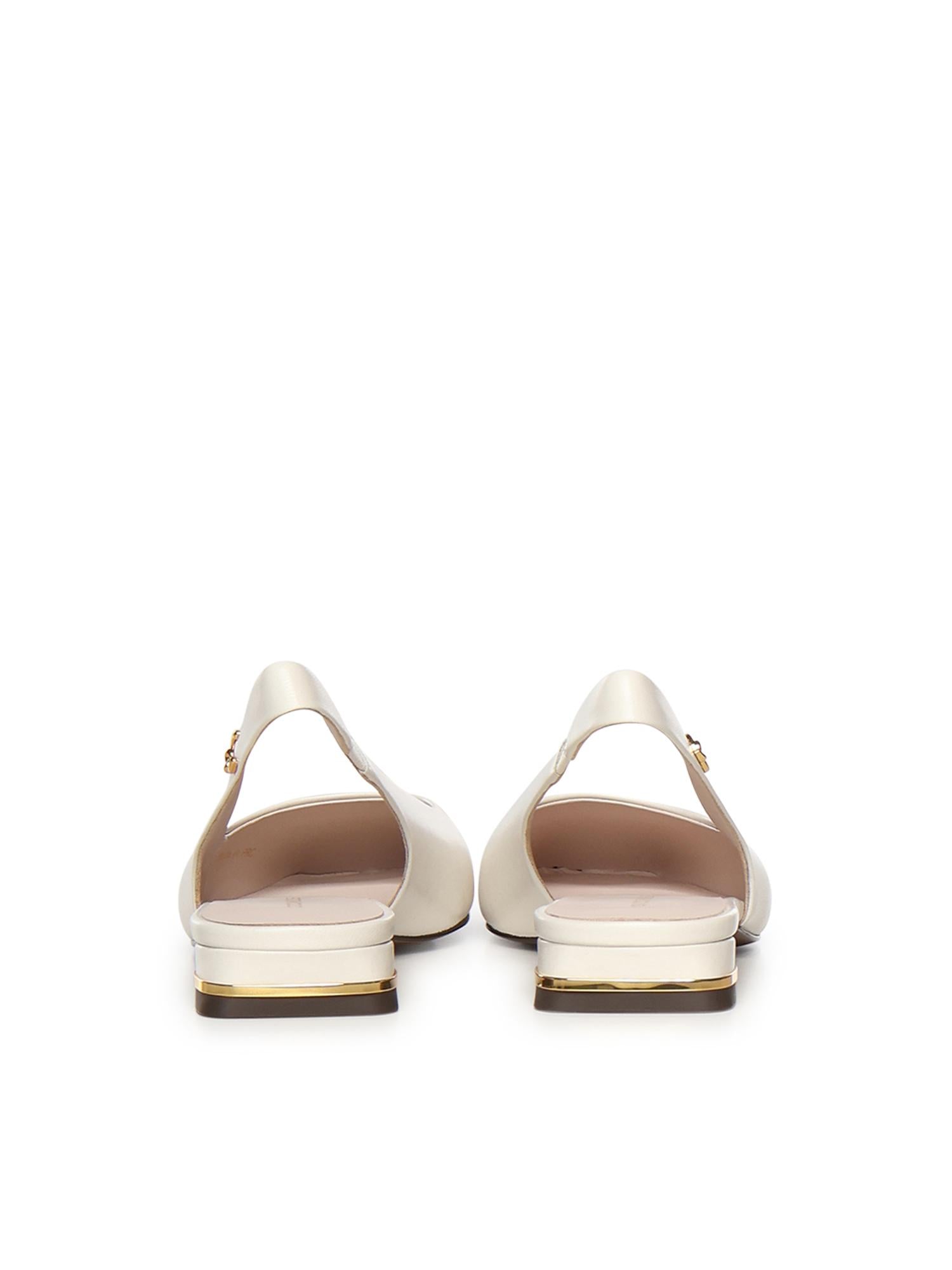 Ballerine slingback in pelle E4U1L210301 N17 COCCINELLE 