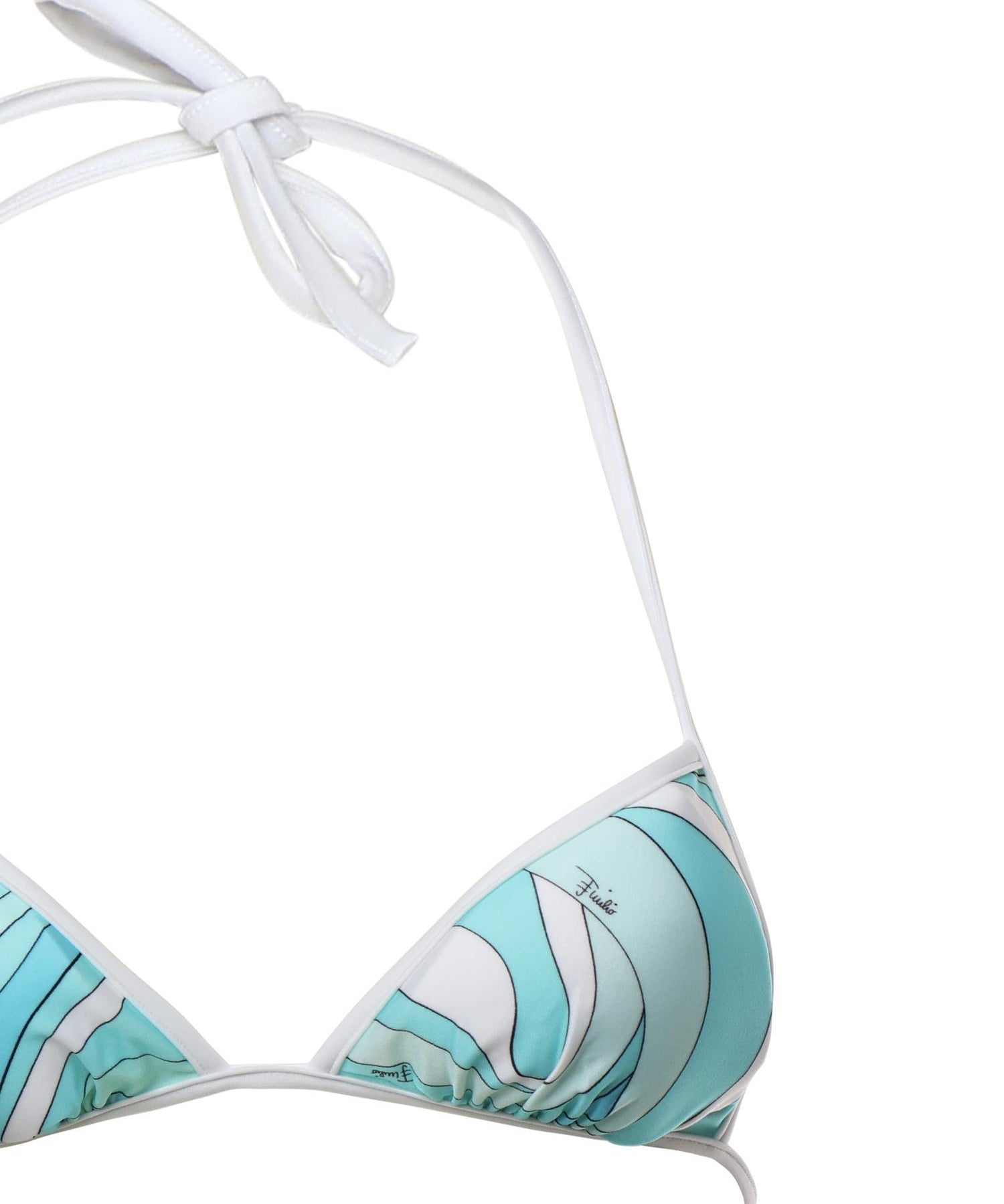 Bikini a triangolo con stampa marmo 5UMX71 5U775067 PUCCI 