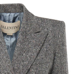 Blazer boppiopetto in bottonato natte' 7B0CE4V2 9R20AN VALENTINO GARAVANI 