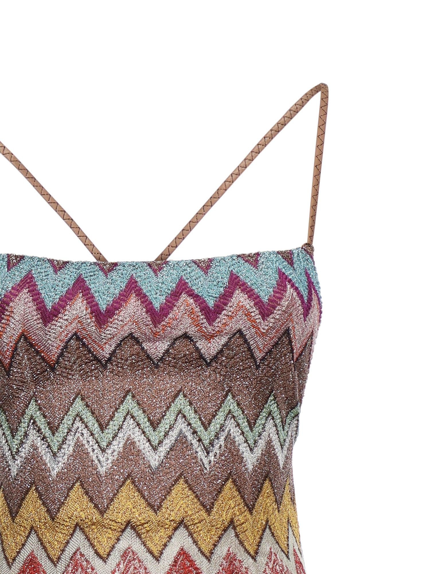 Costume intero in viscosa lamé MC25SP01 BR014KSM9YK MISSONI 