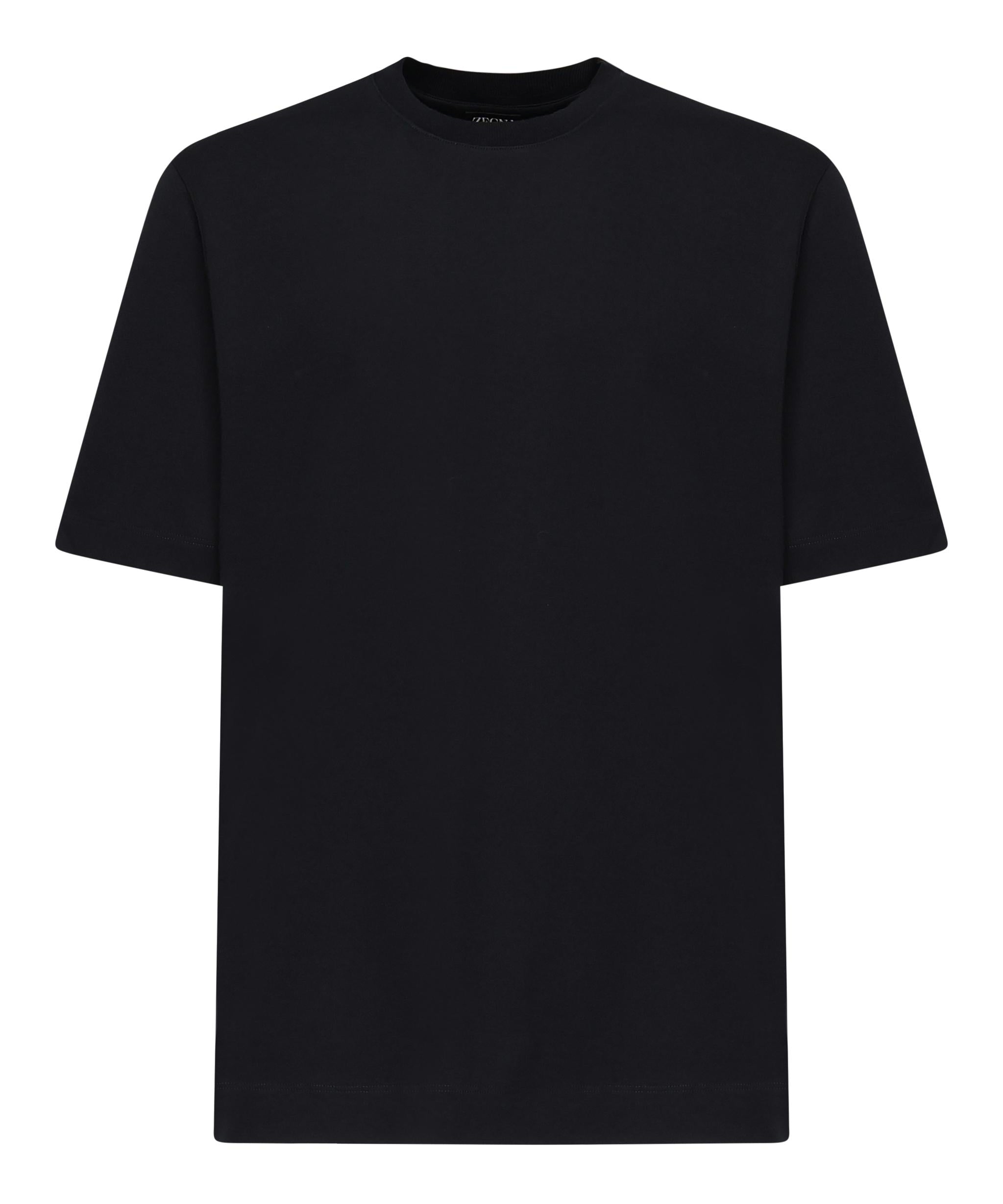 T-shirt in cotone e seta UF366A9 F734B09302 ZEGNA 