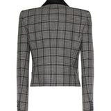 Giacca in lana motivo check 8B3CE585 9W7C1W VALENTINO GARAVANI 