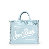 Borsa Vanity in lino con logo VANI022 00555L MC2 SAINT BARTH 