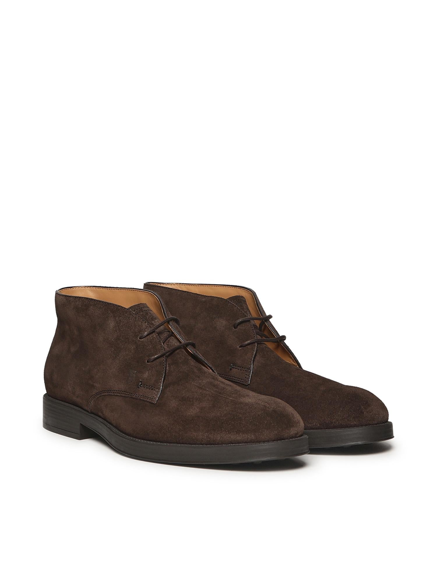 Polacchino in pelle scamosciata XXM75L00D80RE0 S800 TOD'S 