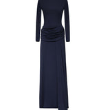 Abito Syre con drappeggio ABITO SYRE BLUE THE ARCHIVIA 