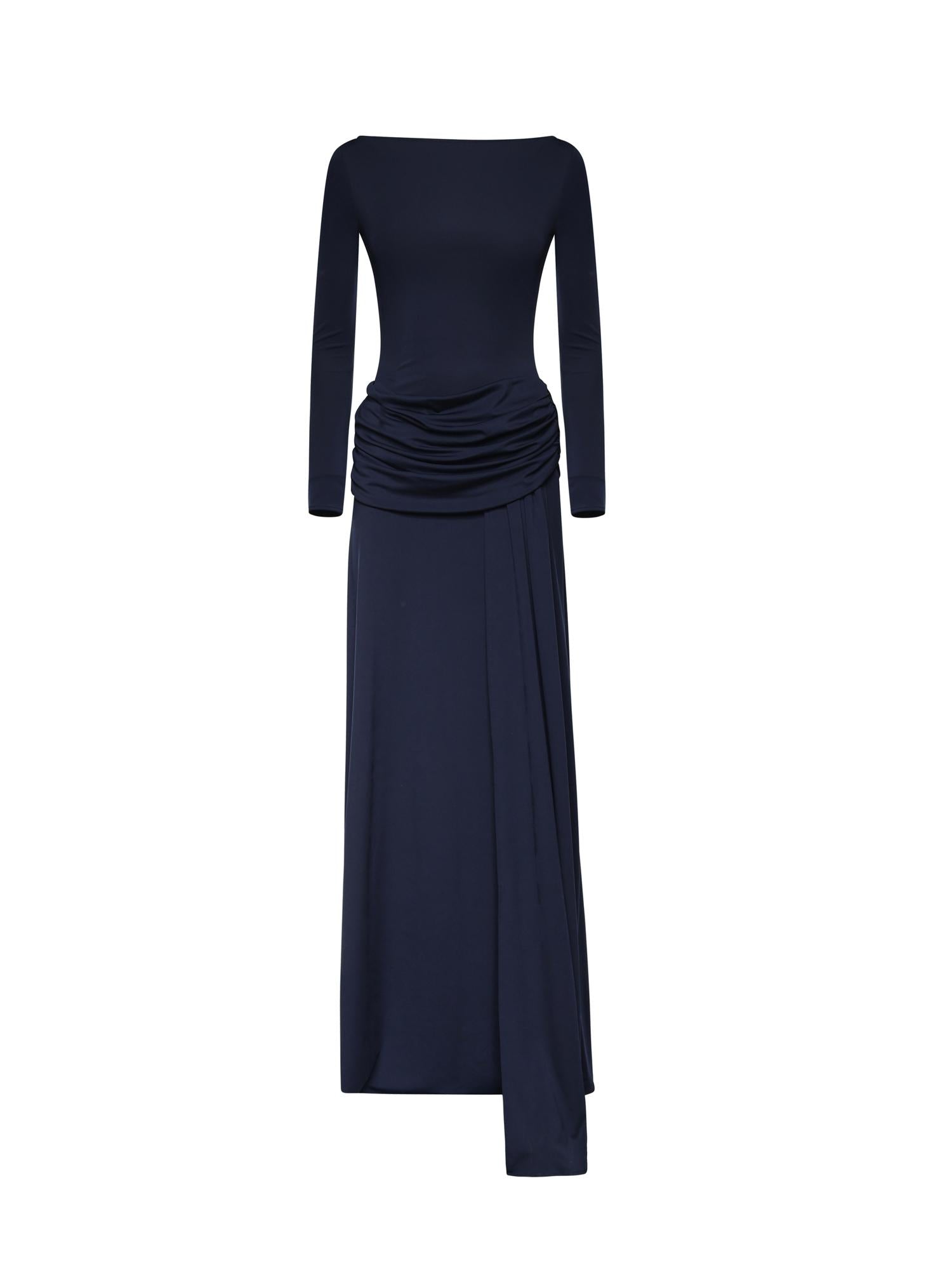 Abito Syre con drappeggio ABITO SYRE BLUE THE ARCHIVIA 