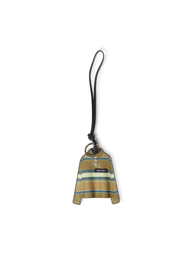 Trick portachiavi in pelle 5TL601 2IGEF0037 MIU MIU 