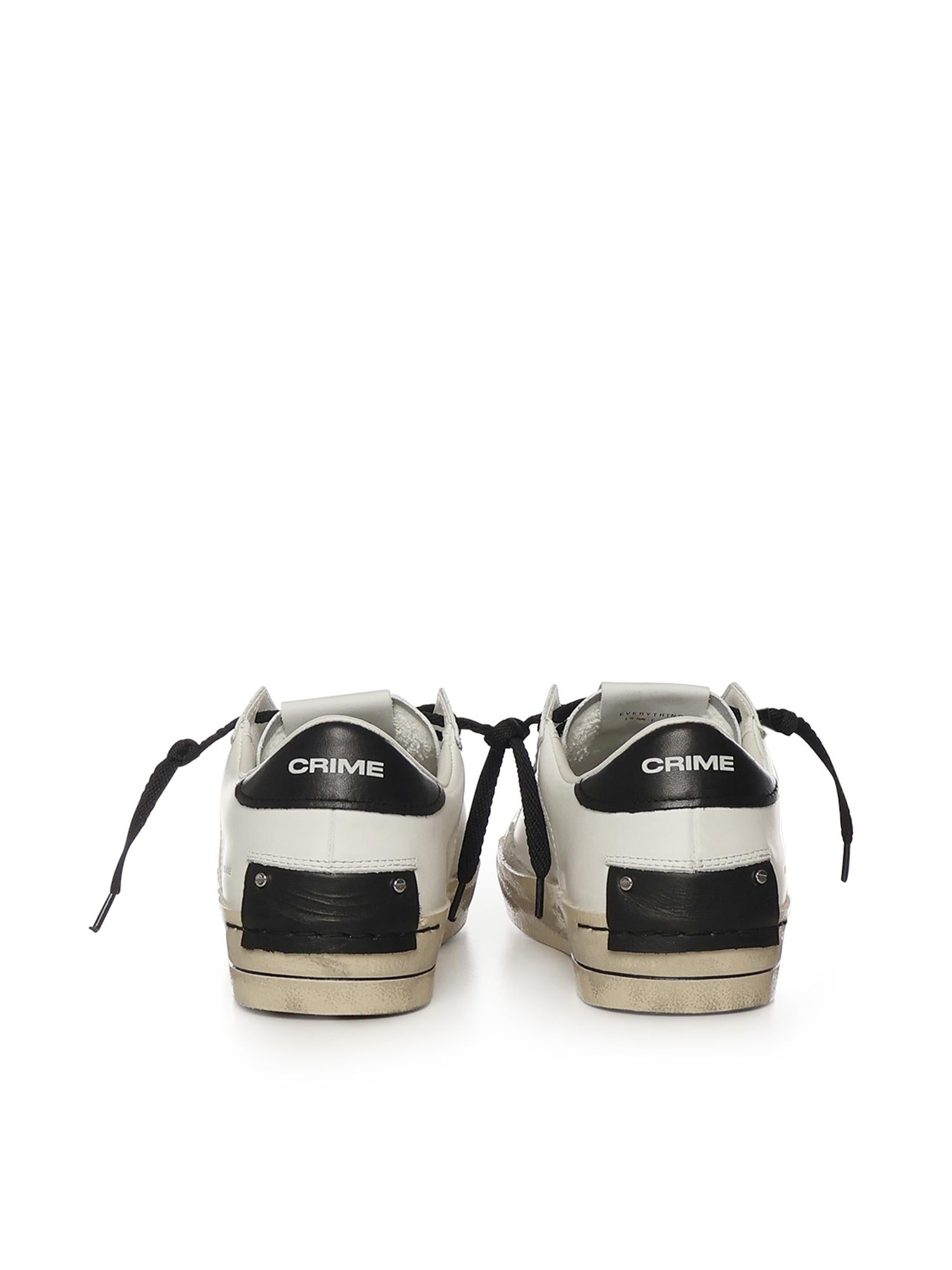 Sneaker Sk8 Deluxe 17100PP6B WHITE CRIME LONDON 