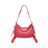Borsa a spalla Y2K.002 FBBP70002STR -CILIEGIA/NIKEL BIASIA 
