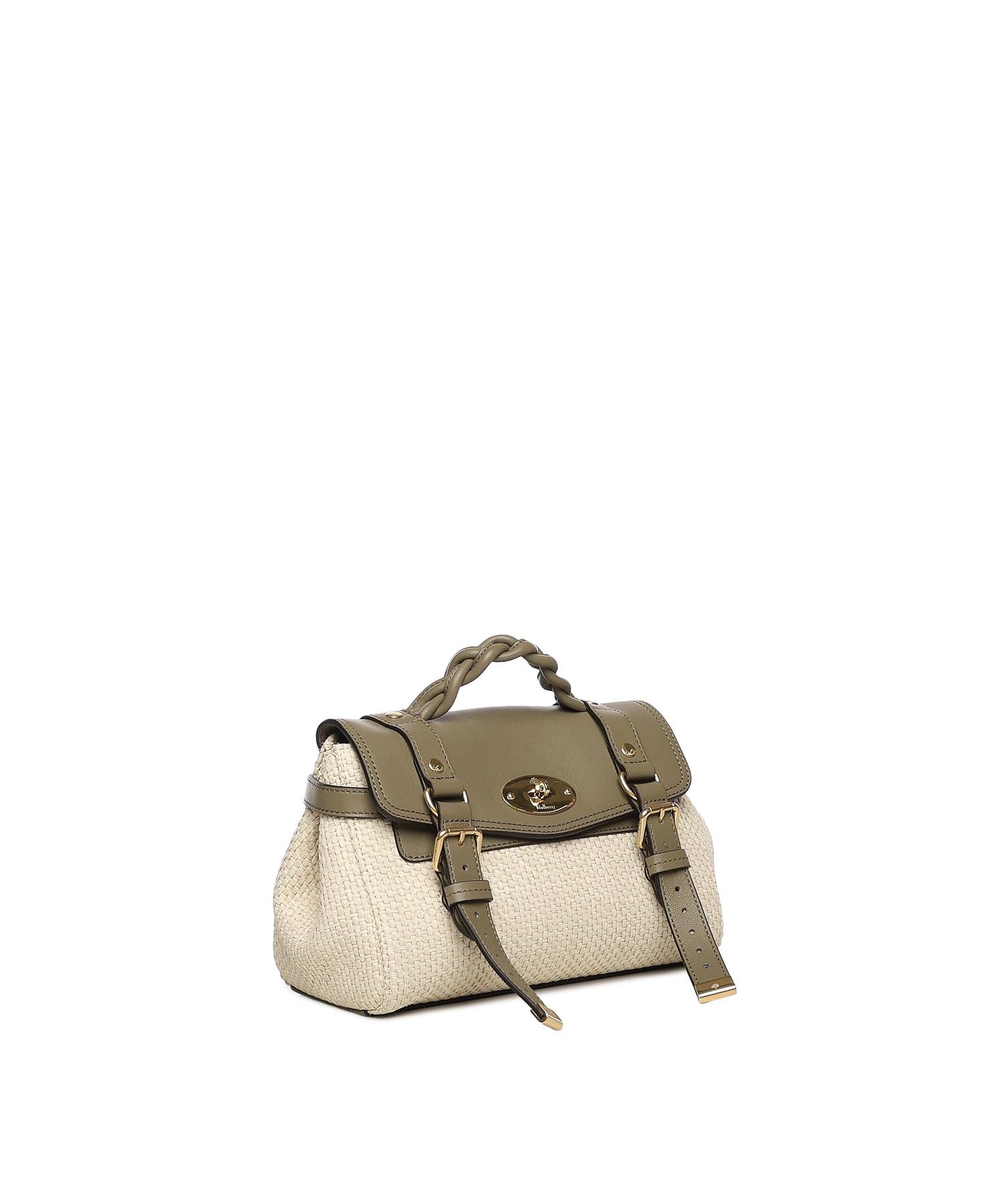 Mini bag Alexa in rafia e pelle RL8813 000Z050 MULBERRY 