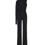 Tuta Serena in jersey T190119A TJP073BLACK THE ANDAMANE 