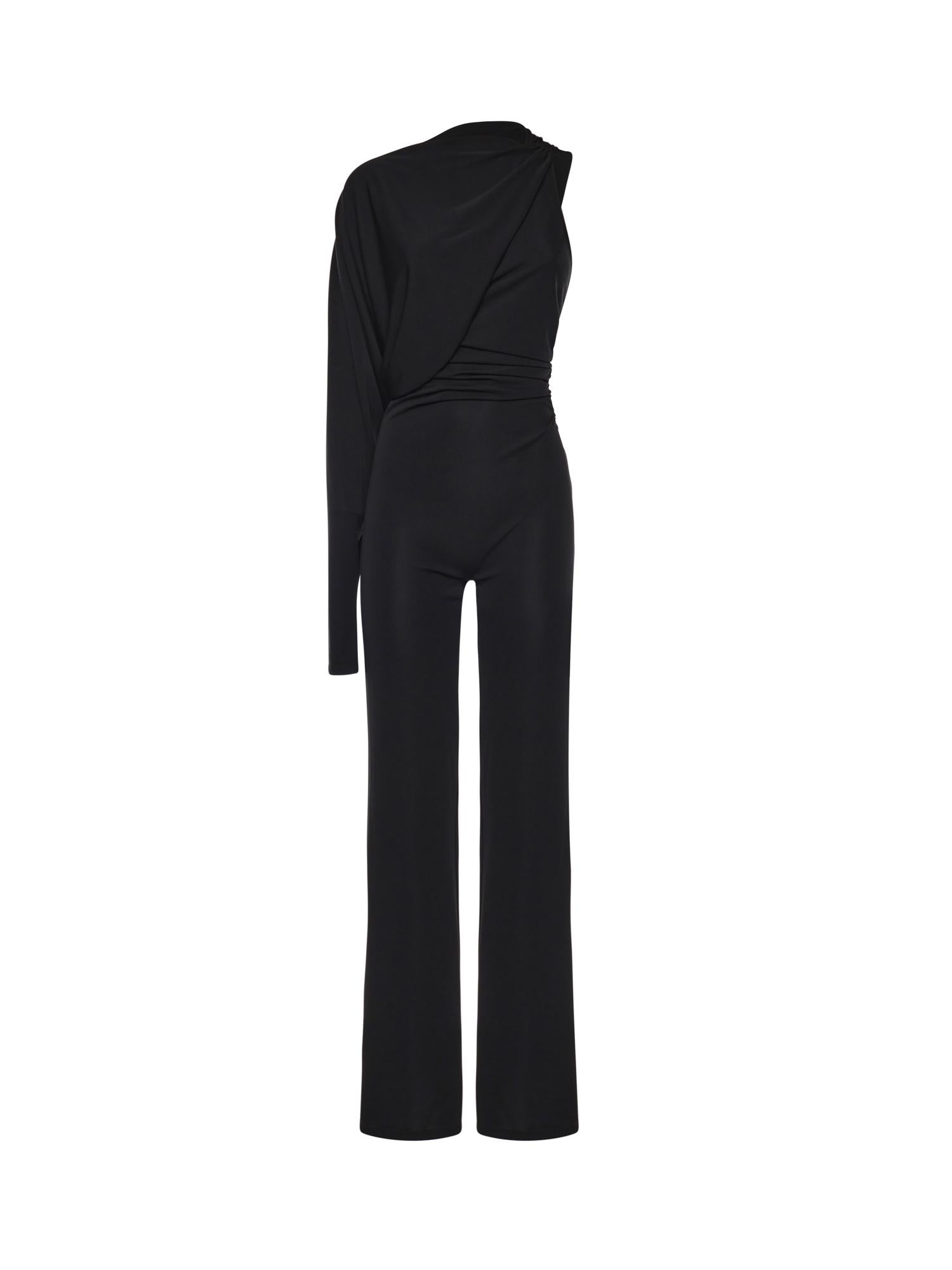 Tuta Serena in jersey T190119A TJP073BLACK THE ANDAMANE 