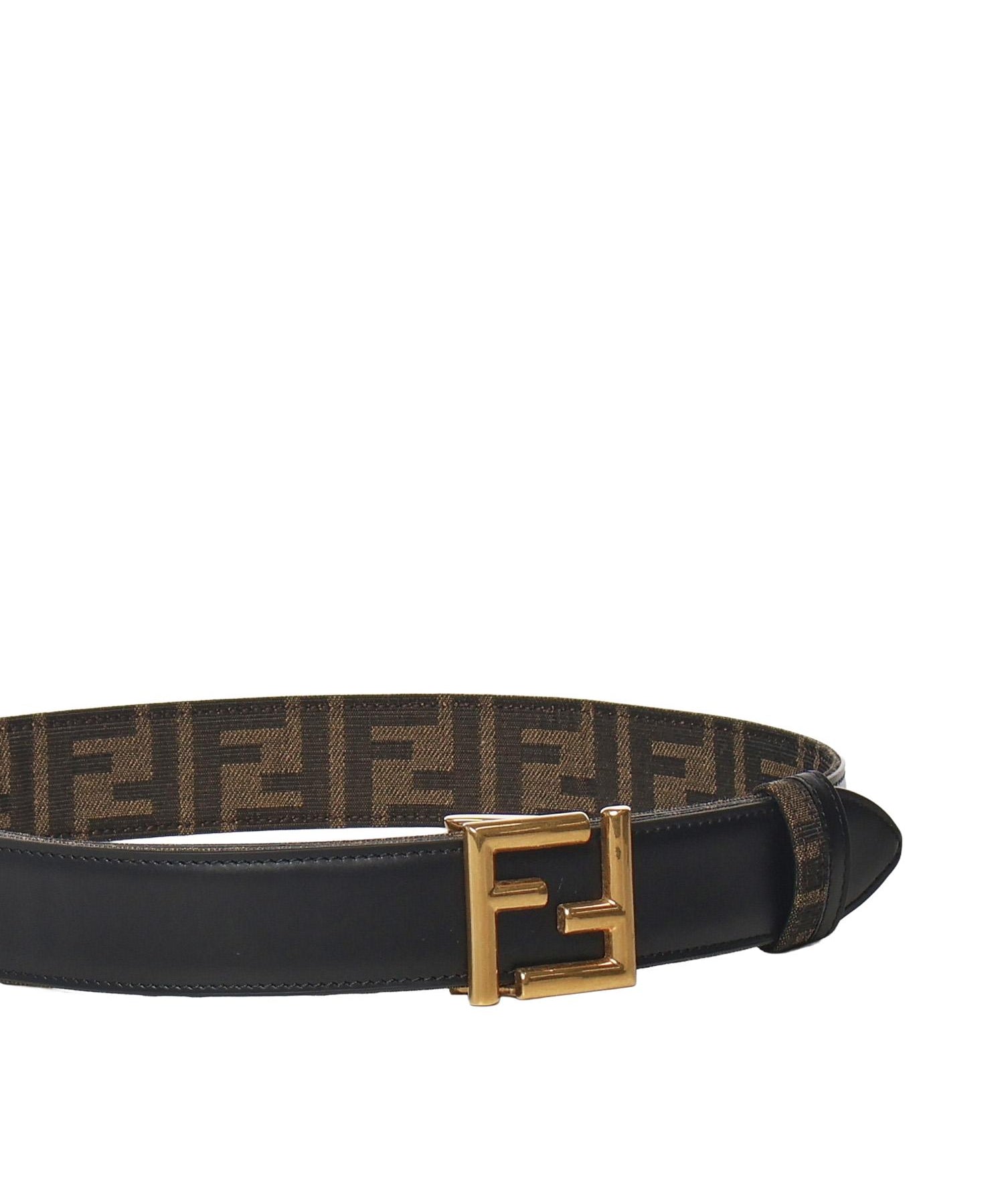 Cintura FF in pelle 8C0686 ANH7F1L2J FENDI 