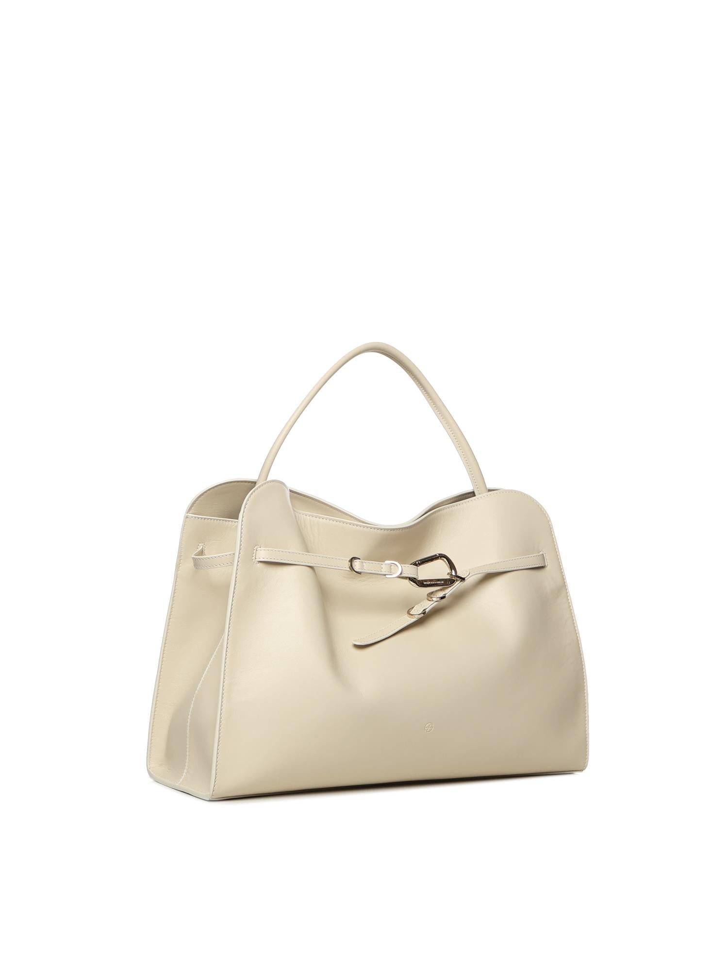 Borsa Iconic Non-Stop in pelle<BR/> FBBP9JD01 CASHMERE FRANCESCO BIASIA 