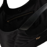 Borsa shopper in tessuto trapunta puzzle 104536 A1EUZ99Q PINKO 