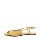 Slingback flat C-Me in suede E4SB2210201 J19 COCCINELLE 