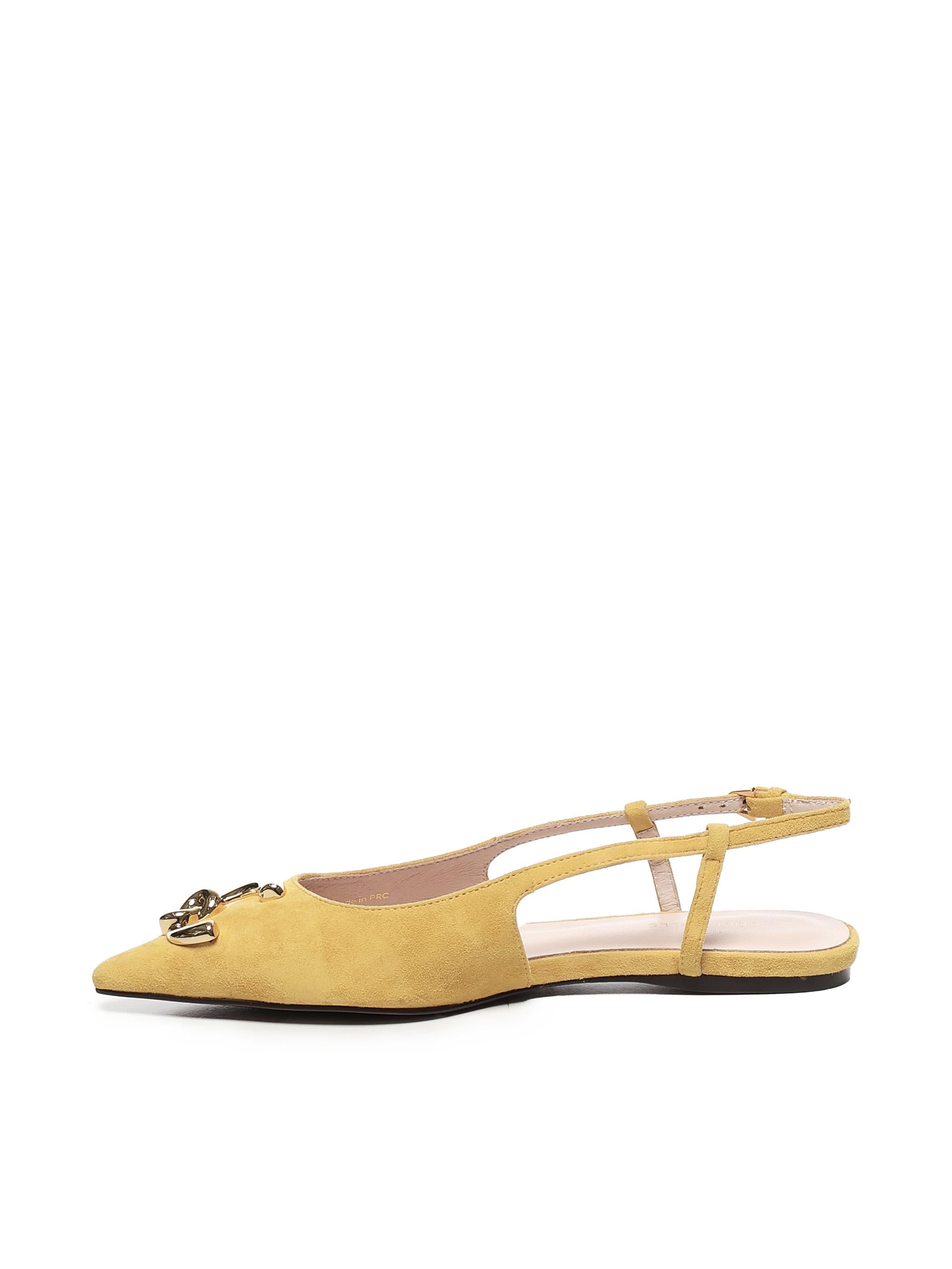 Slingback flat C-Me in suede E4SB2210201 J19 COCCINELLE 