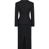 Abito midi con blazer RS26041M B SELF-PORTRAIT 