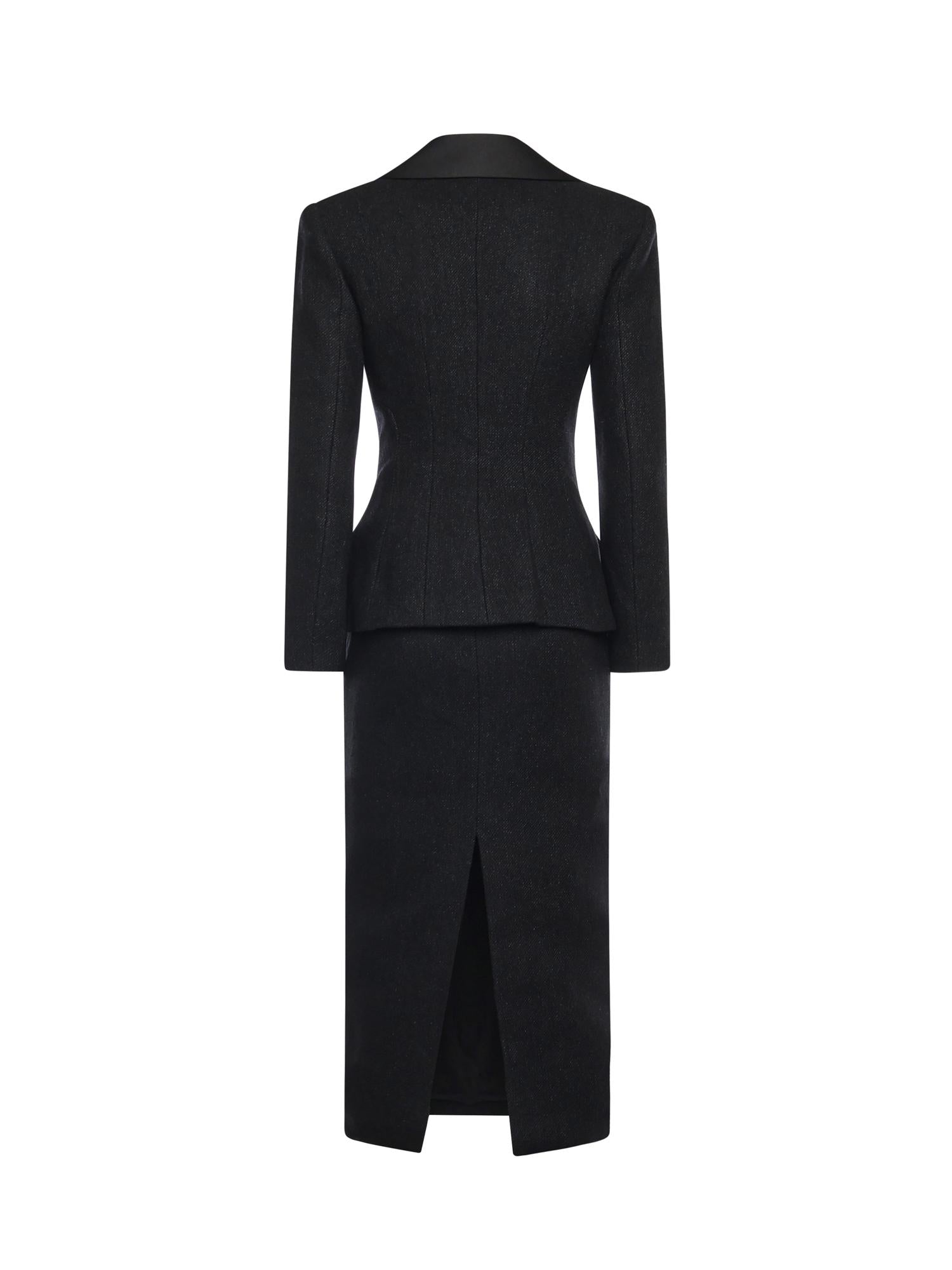 Abito midi con blazer RS26041M B SELF-PORTRAIT 