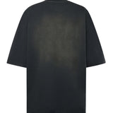 T-shirt in jersey di cotone con logo GUP01873 P00236290498 GOLDEN GOOSE 