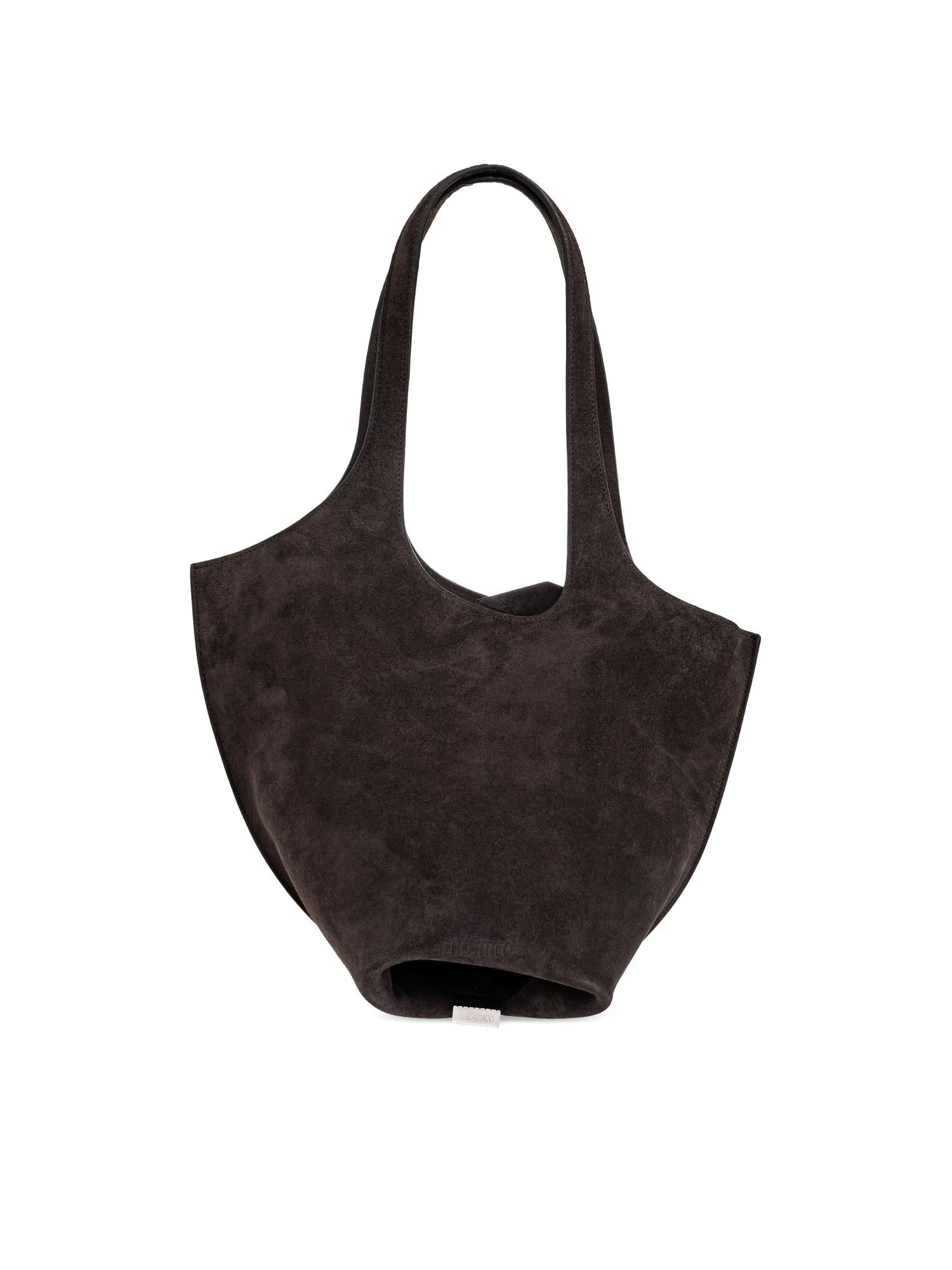 Borsa a spalla La Scoop in suede 260WAH00062 LBT007AA204 THE Attico 