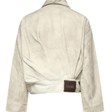Giacca drappeggiata in cotone S359Y50XAE 1130 LOEWE 