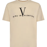 T-shirt in cotone con stampa 8V3MG16P BAQQT3 VALENTINO GARAVANI 
