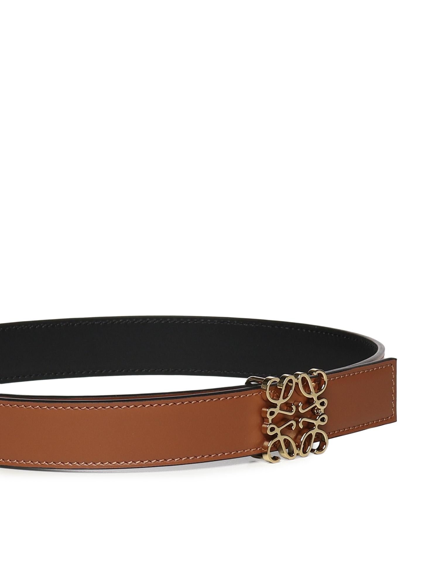 Cintura Anagram in pelle di vitello E821Z26X03 2544 LOEWE 