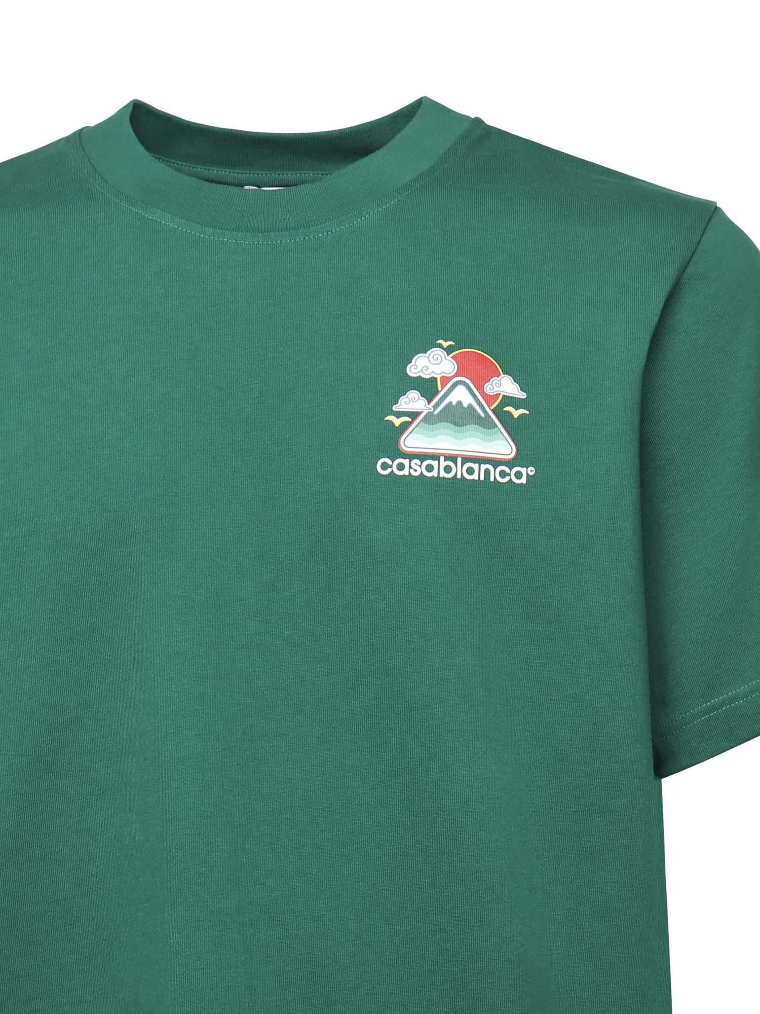 T-shirt con stampa MPF25JTS001 06 CASABLANCA 