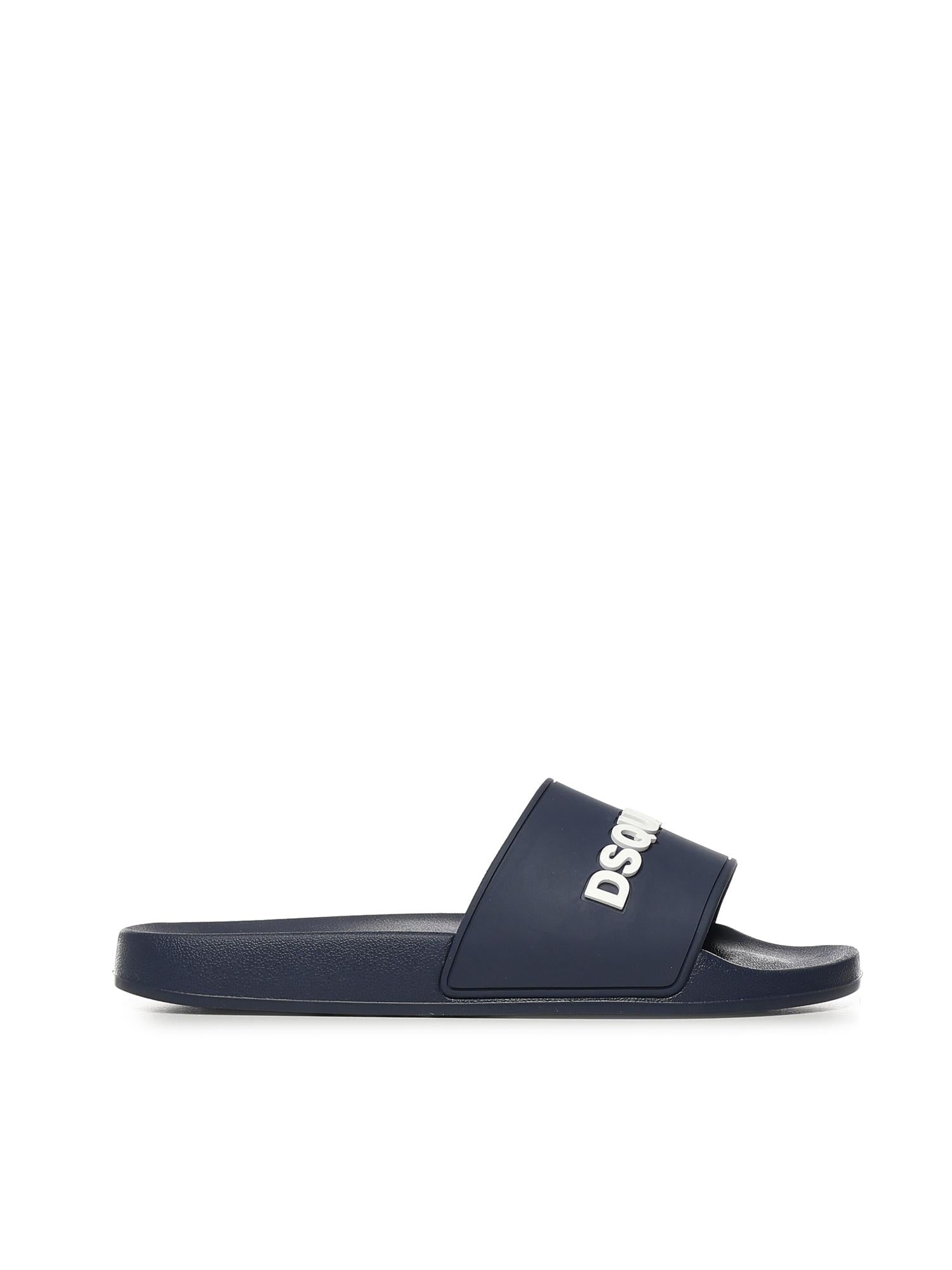 Slides con logo FSM0085 3085 DSQUARED2 