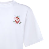 T-shirt Dragonfly in cotone<BR/> MAW25JTS044 08 CASABLANCA 