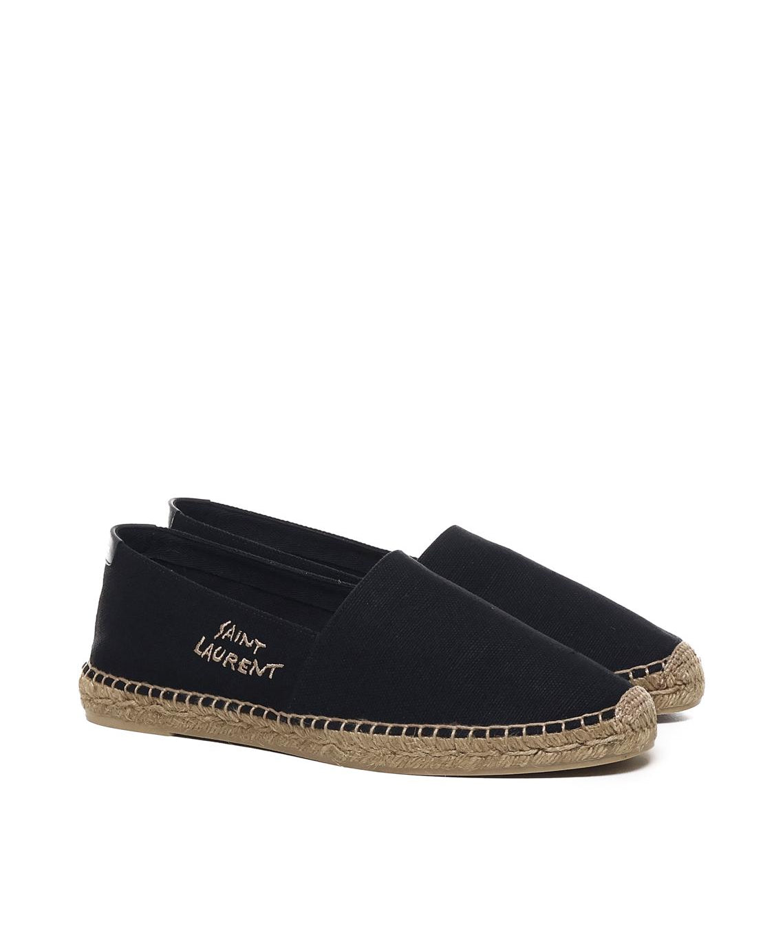 Espadrillas in tela con ricamo 605951 1P2101000 SAINT LAURENT 