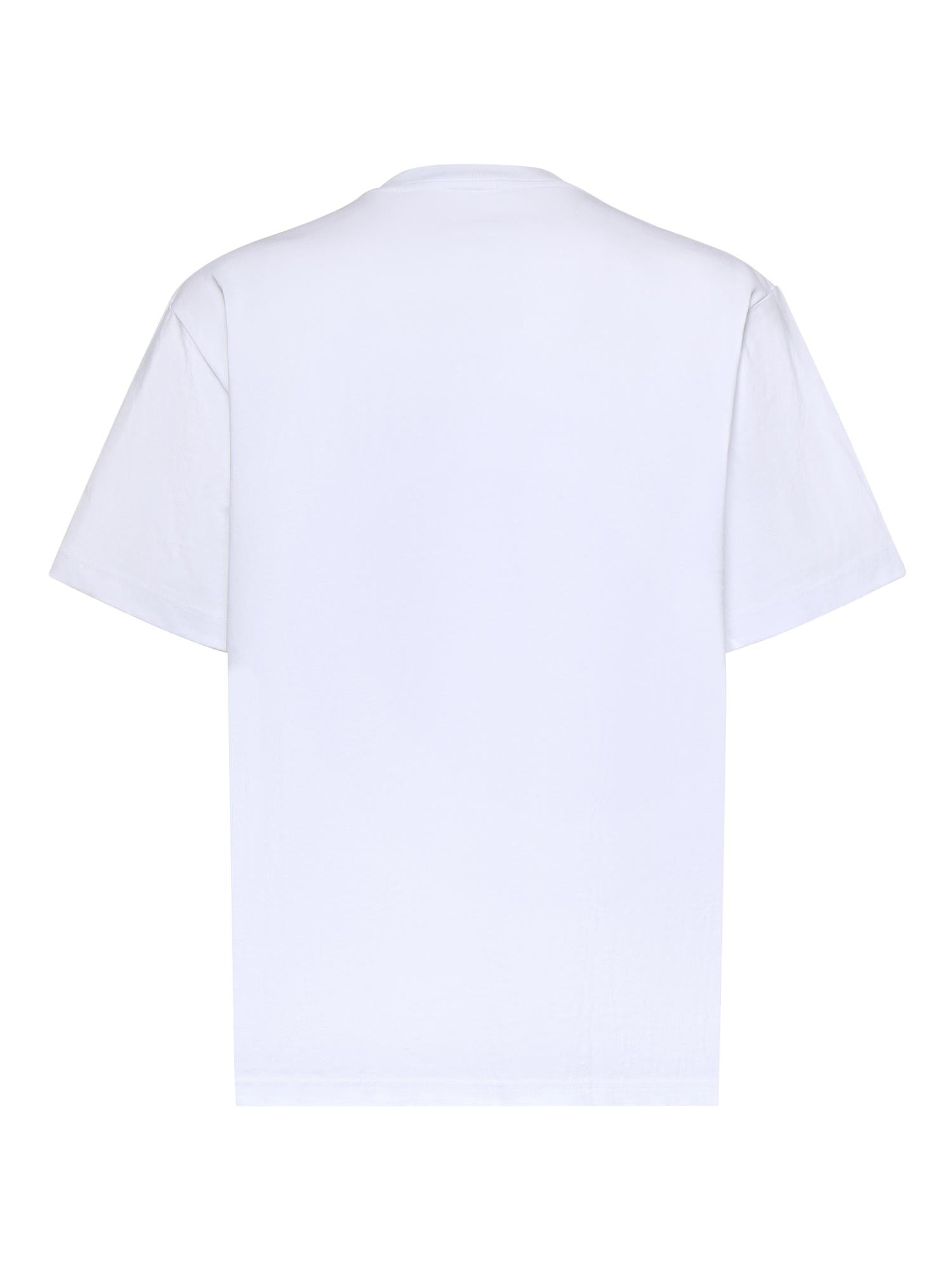 T-shirt in cotone con logo TH0876 001 LACOSTE 