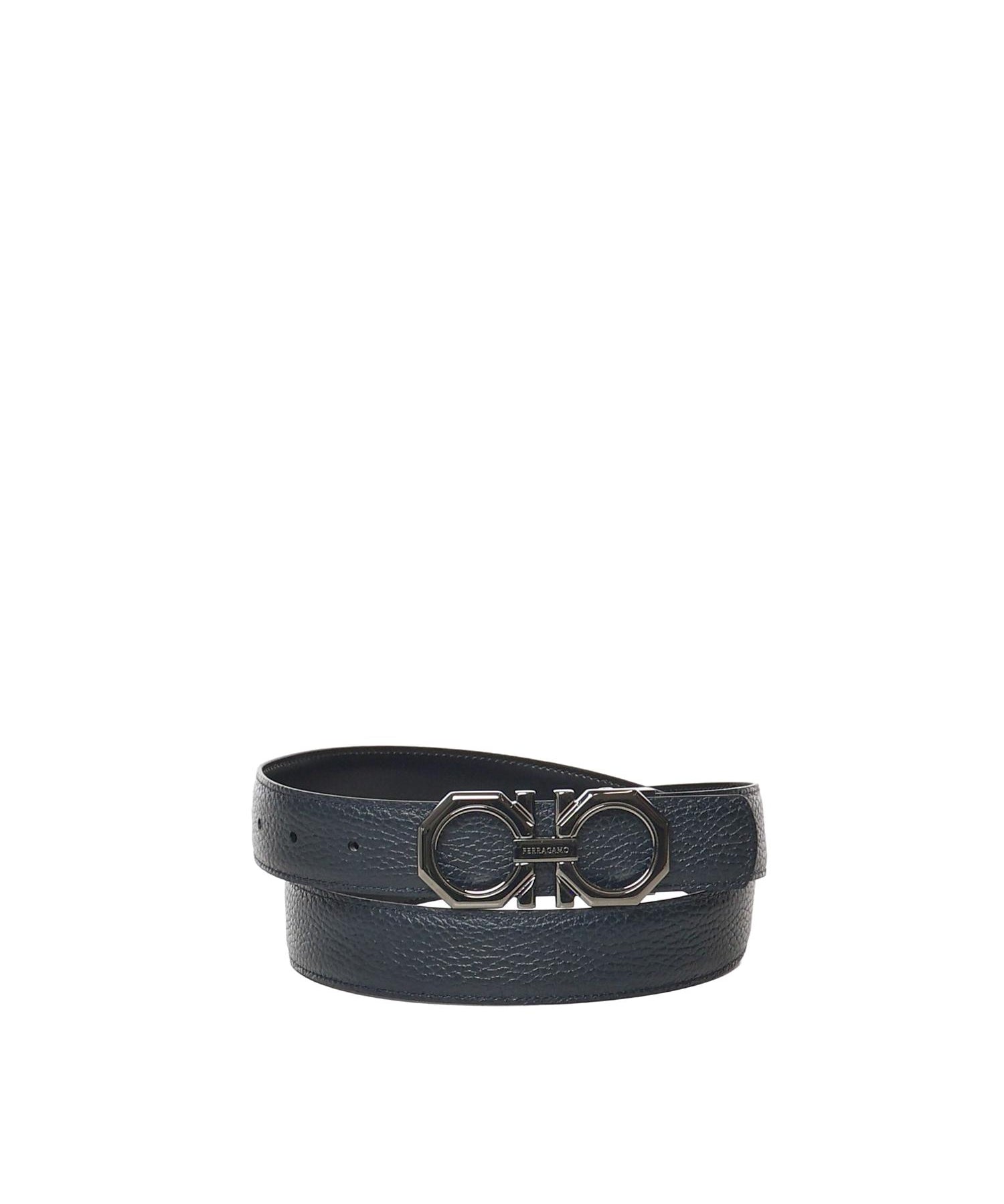Cintura Gancini in pelle 670266 765787006 FERRAGAMO 